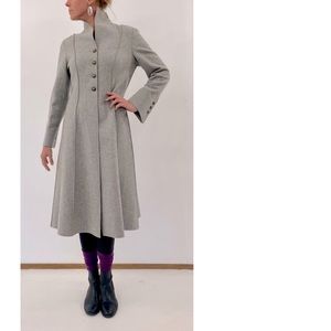 Anne Klein wool coat, size 10.